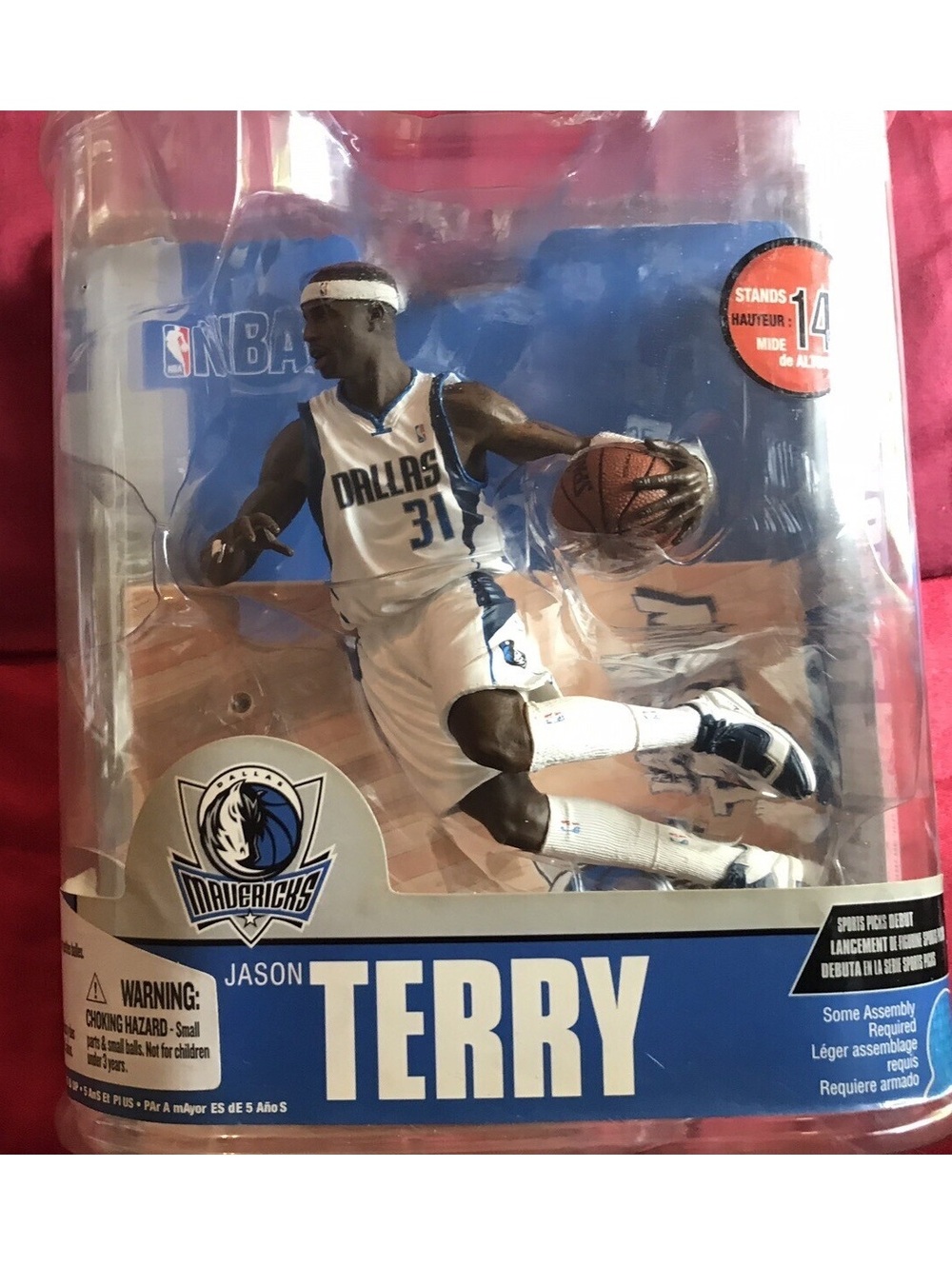McFarlane Toys NBA Dallas Mavericks Sports Basketball Series 13 Jason Terry